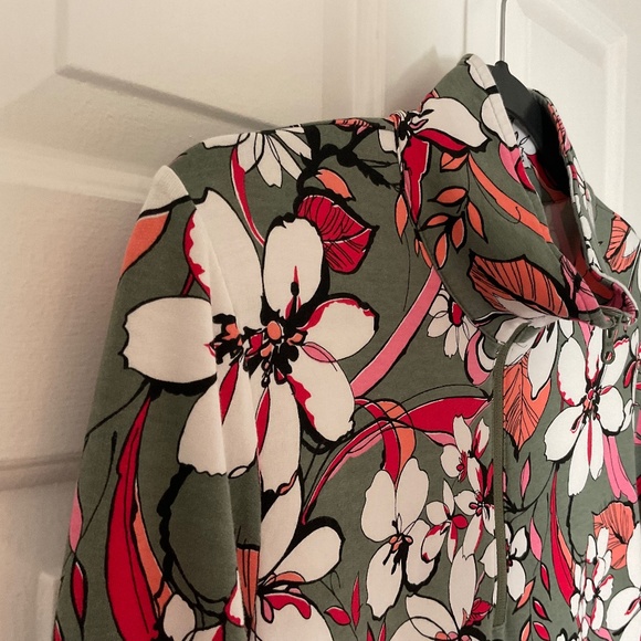 T by Talbots Quarter Zip Top - Picture 7 of 11